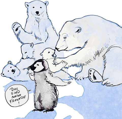 Timpetaa - Ein Pinguin am Nordpol