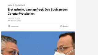 Erst geheim, dann gefragt: Das Buch zu den Corona-Protokollen