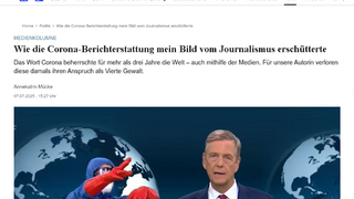 Wie die Corona-Berichterstattung mein Bild vom Journalismus erschütterte