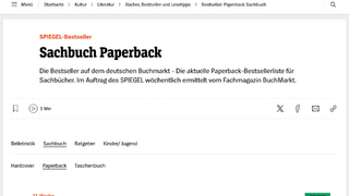 SPIEGEL-Bestseller
